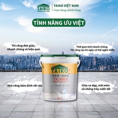 Sơn Chống Thấm Trong Suốt Gốc Dung Môi TAIKO 669 – Bảo Vệ Mái Ngói, Tường Gạch, Đá Trang Trí, Gỗ