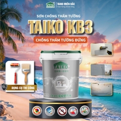 Sơn Chống Thấm Tường Đứng TAIKO KB3 – Gốc Nước, Không Pha Xi Măng, Bền 10 Năm