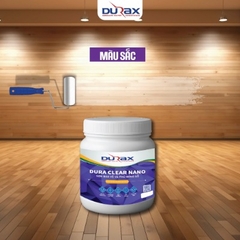Sơn Bóng Gỗ DURA CLEAR NANO Không Mùi, Kháng Nước, Bảo Vệ Gỗ, Thân Thiện Môi Trường