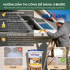 Sơn Chống Thấm Trong Suốt DURAX D5 Đa Năng