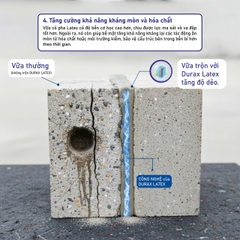 DURAX LATEX S – Phụ Gia Tăng Cường Chống Thấm, Kết Nối Xi Măng & Vữa