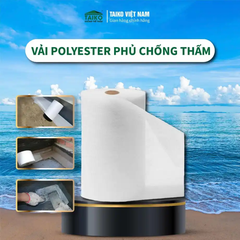 Vải Polyester, Vải Gia Cố Chống Thấm Mái Nhà, Sàn, Khe Nứt