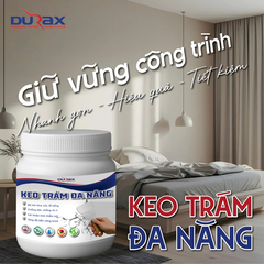 Keo Vá Tường DURA – Giải Pháp Trám Vá Khe Nứt, Lỗ Hổng, Chân Chim Hiệu Quả Trước Khi Sơn