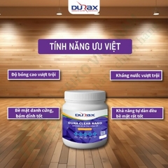 Sơn Bóng Gỗ DURA CLEAR NANO Không Mùi, Kháng Nước, Bảo Vệ Gỗ, Thân Thiện Môi Trường