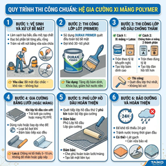 Màng Chống Thấm PE 3 Lớp DURAX – Giải Pháp Ngăn Ẩm, Chống Thấm Hiệu Quả Cho Nền Bê Tông Và Hồ Cá