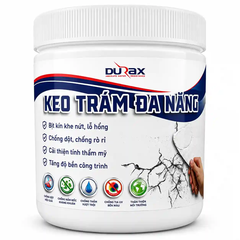 Keo Vá Tường DURAX – Giải Pháp Trám Vá Khe Nứt, Lỗ Hổng, Chân Chim Hiệu Quả Trước Khi Sơn