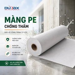 Màng Chống Thấm PE 3 Lớp DURAX – Giải Pháp Ngăn Ẩm, Chống Thấm Hiệu Quả Cho Nền Bê Tông Và Hồ Cá