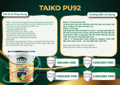 Sơn Chống Thấm PU TAIKO PU92 – Bám Dính Tốt, Dễ Thi Công, Chống Thấm Lộ Thiên Hiệu Quả