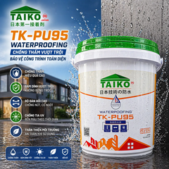 Sơn Chống Thấm TAIKO PU95 – Polyurethane Đàn Hồi Cao, Chống Nứt, Kháng UV, Bám Dính Tuyệt Vời