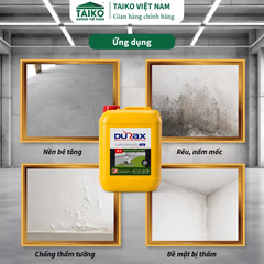 Chất Bê Tông Hóa Thẩm Thấu DURAX D4 – Giải Pháp Gia Cường & Chống Thấm Kháng Muối, Kháng Kiềm Bền Vững Cho Công Trình