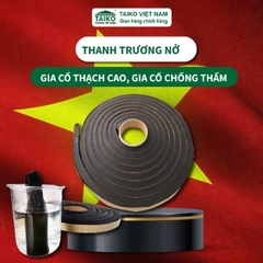 Thanh Cao Su Trương Nở Chống Thấm Hyperstop DB2010 TAIKO Chèn Mạch, Cổ Ống Thoát Sàn | Dài 1m