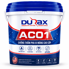 DURAX AC01: Chống Thấm Cao Cấp Pha Xi Cho Tường, Sàn Mái