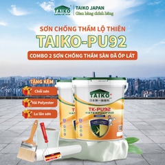 Sơn Chống Thấm PU TAIKO PU92 – Bám Dính Tốt, Dễ Thi Công, Chống Thấm Lộ Thiên Hiệu Quả