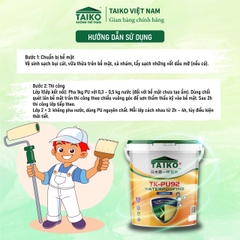 Sơn Chống Thấm PU TAIKO PU92 – Bám Dính Tốt, Dễ Thi Công, Chống Thấm Lộ Thiên Hiệu Quả