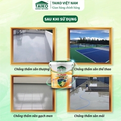Sơn Chống Thấm PU TAIKO PU92 – Bám Dính Tốt, Dễ Thi Công, Chống Thấm Lộ Thiên Hiệu Quả