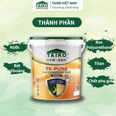 Sơn Chống Thấm PU TAIKO PU92 – Bám Dính Tốt, Dễ Thi Công, Chống Thấm Lộ Thiên Hiệu Quả