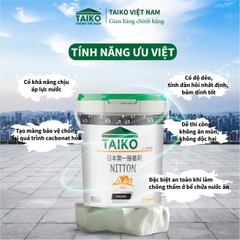 Sơn Chống Thấm Taiko Nitton – Chuyên Dụng Cho Sàn Mái, Tường Ngoài