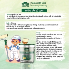 Sơn Chống Thấm Taiko CT4 – Thi Công Trực Tiếp Trên Bề Mặt Ẩm, Kháng Muối, Kháng Kiềm