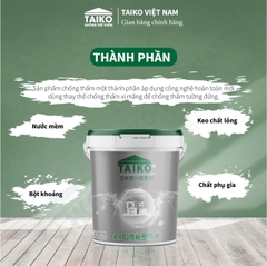 Sơn Chống Thấm Tường Đứng TAIKO KB3 – Gốc Nước, Không Pha Xi Măng, Bền 10 Năm