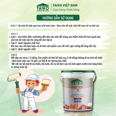 Sơn Chống Thấm Đa Năng TAIKO PU95 – Polyurethane Đàn Hồi Cao, Chống Nứt, Kháng UV, Bám Dính Tuyệt Vời