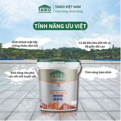 Sơn Chống Thấm Đa Năng TAIKO PU95 – Polyurethane Đàn Hồi Cao, Chống Nứt, Kháng UV, Bám Dính Tuyệt Vời