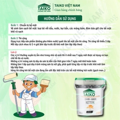 Sơn Chống Thấm Silicon Trong Suốt TAIKO