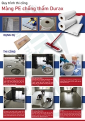 Màng Chống Thấm PE 3 Lớp DURAX – Giải Pháp Ngăn Ẩm, Chống Thấm Hiệu Quả Cho Nền Bê Tông Và Hồ Cá