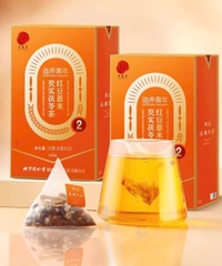 Trà khiếm thực, phục linh, đậu đỏ và ý dĩ