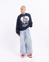 Insane® YHFIM Boxy Sweater - Navy