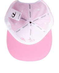 Logo Striped Snapback - Pink