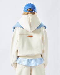 Insane® Weekly Boxy Hoodie Zip - Beige