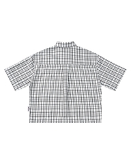 Insane® Plaid Shirt - White