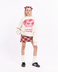 Insane® YHFIM Boxy Sweater - Milk