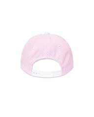 Logo Striped Snapback - Pink