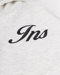 Insane® Weekly Boxy Hoodie Zip - Melange Grey