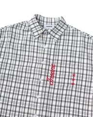 Insane® Plaid Shirt - White