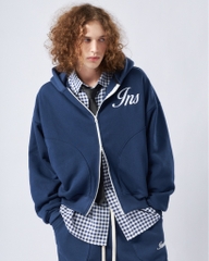 Insane® Weekly Boxy Hoodie Zip - Navy Blue