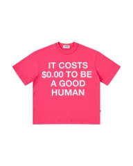 Insane® Good Human Tee - Pink