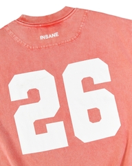 Insane® Culture 26 Washed Tee  - Faded Orange