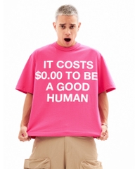 Insane® Good Human Tee - Pink
