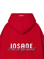 Insane® Not In The Mood Hoodie - Red