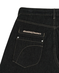 Insane® Dual Realm Demin Pants - Black