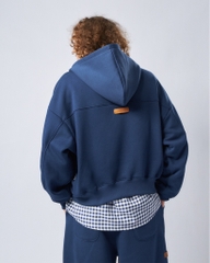 Insane® Weekly Boxy Hoodie Zip - Navy Blue