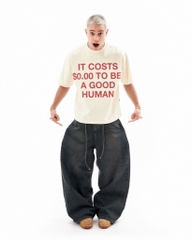 Insane® Good Human Tee - Cream