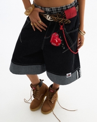 Insane® Animal Skin Belt - BW Leopard Pattern