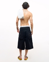 Insane® Rawline Jorts - Black