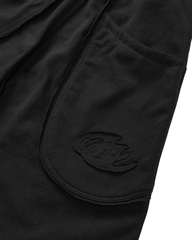 Insane® Halo Sweatjorts - Black