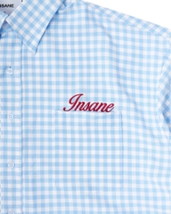 Insane® Checked Shirt - Blue