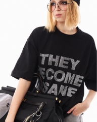 Insane® Beaded Tee - Black