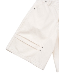 Insane® Rawline Jorts - White